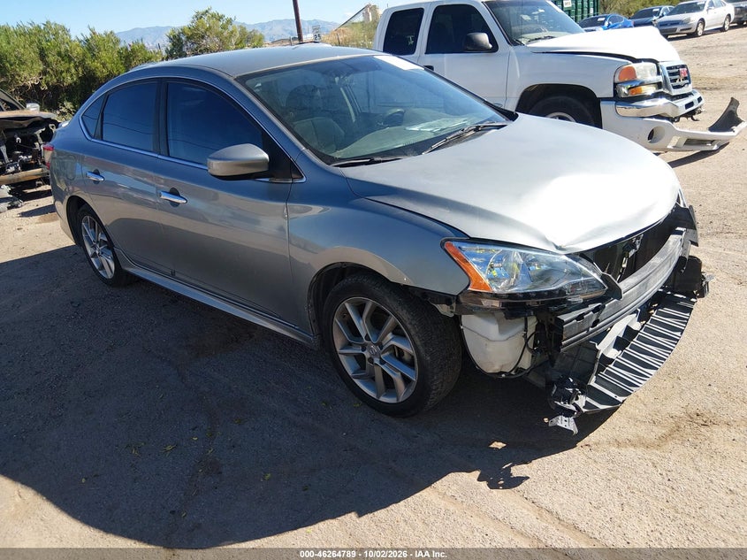 Vin: 3n1ab7ap4el643516, lot: 46764868, nissan sentra sr 2014 img_1