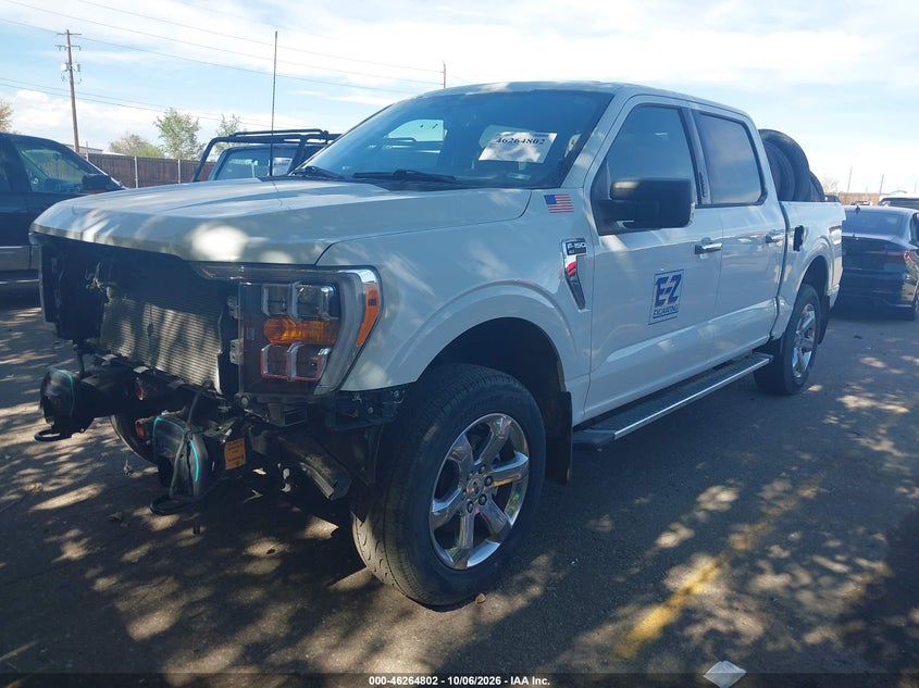 Vin: 1ftfw1e85pfc00666, lot: 46764881, ford f-150 xlt 20232