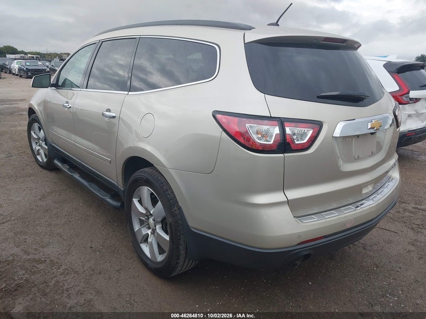 Vin: 1gnkrjkd0fj153086, lot: 46764889, chevrolet traverse ltz 20153