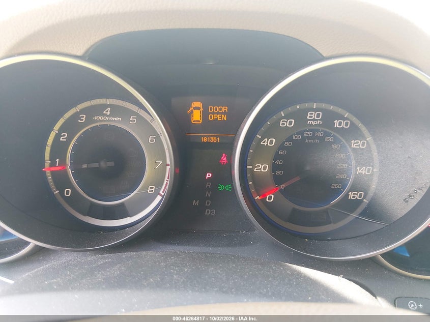ACURA MDX 2008 VIN 2HNYD28328H504407