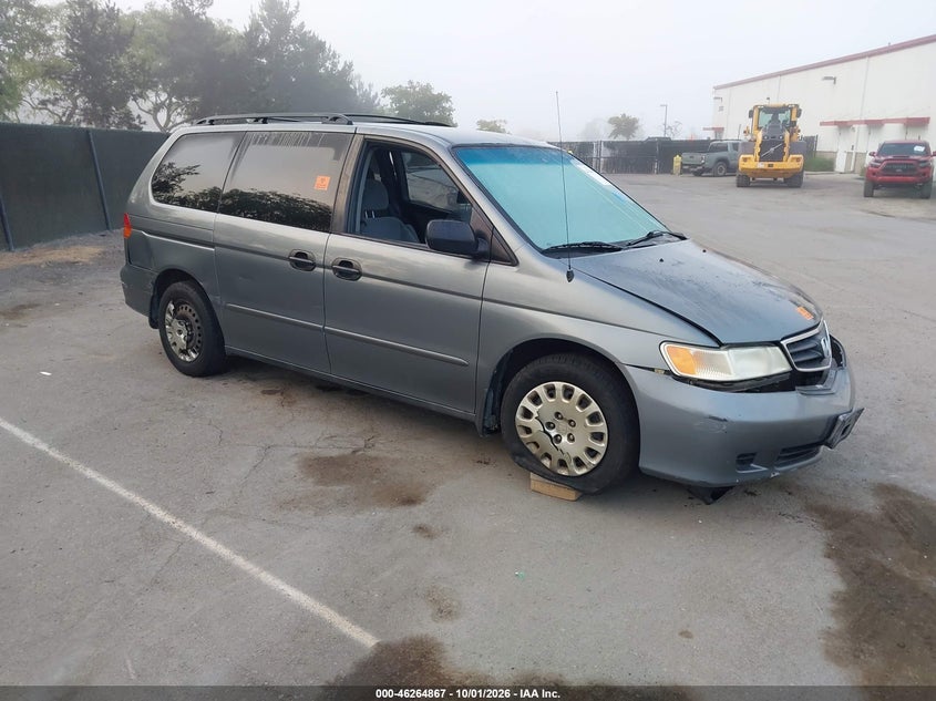 HONDA ODYSSEY 2002. Lot# 46264867. VIN 5FNRL18512B027006. Photo 1