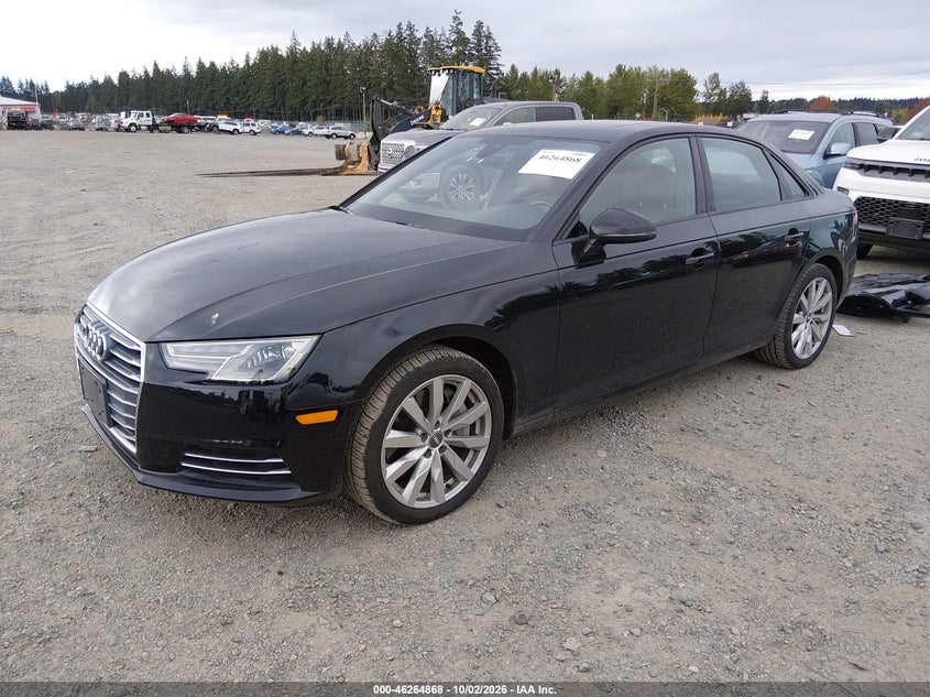 2017 Audi A4 2.0T Premium, Right Side, IAAI, VIN WAUANAF41HN033770 — photo 2