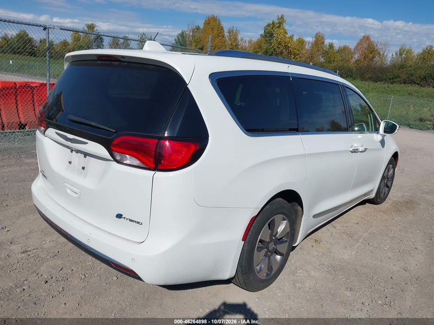 Vin: 2c4rc1n73jr248406, lot: 46764977, chrysler pacifica hybrid limited 20184