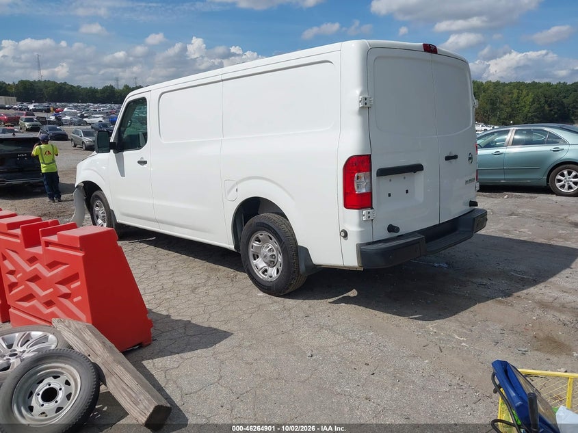 Vin: 1n6bf0ky7ln801569, lot: 46764980, nissan nv cargo nv2500 hd sv standard roof v6 20203
