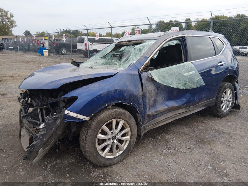 2019 Nissan Rogue Sv, Rollover, IAAI, VIN 5N1AT2MVXKC719332 — photo 2