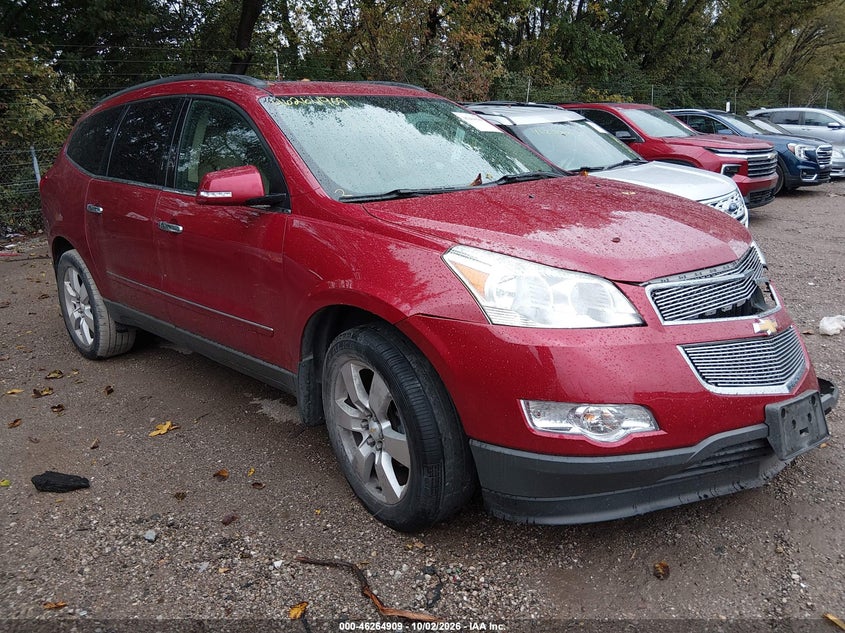 Vin: 1gnkvled6cj303233, lot: 46764988, chevrolet traverse ltz 2012 img_1