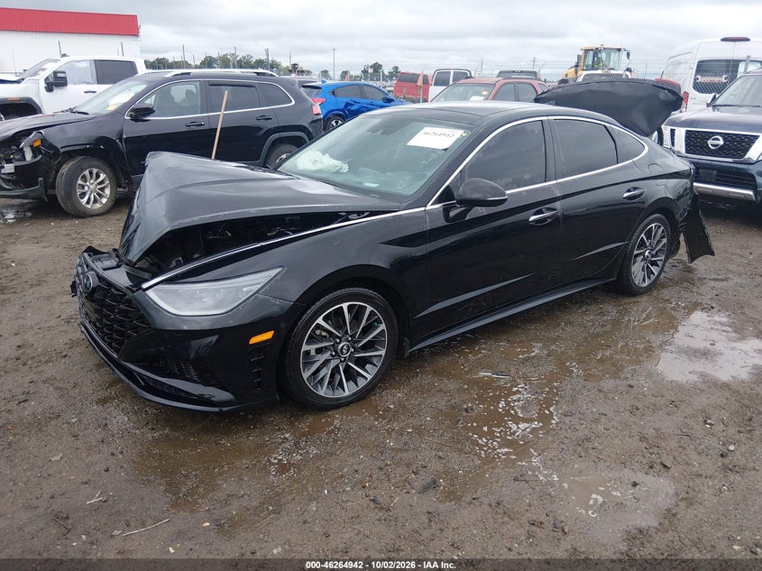 Vin: 5npeh4j27mh124653, lot: 46765021, hyundai sonata limited 20212