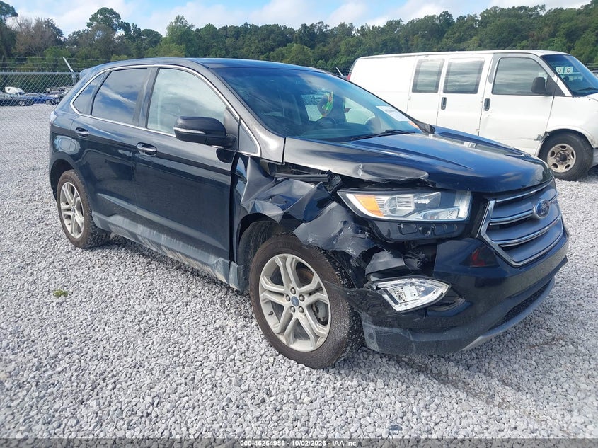 Vin: 2fmpk3k92jbb74234, lot: 46765035, ford edge titanium 20181