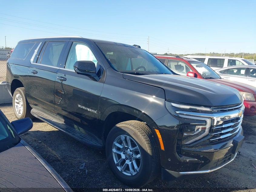 2026 Chevrolet Suburban Lt, Rwd, Лівий бік, IAAI, VIN 1GNS5CKDXTR321353