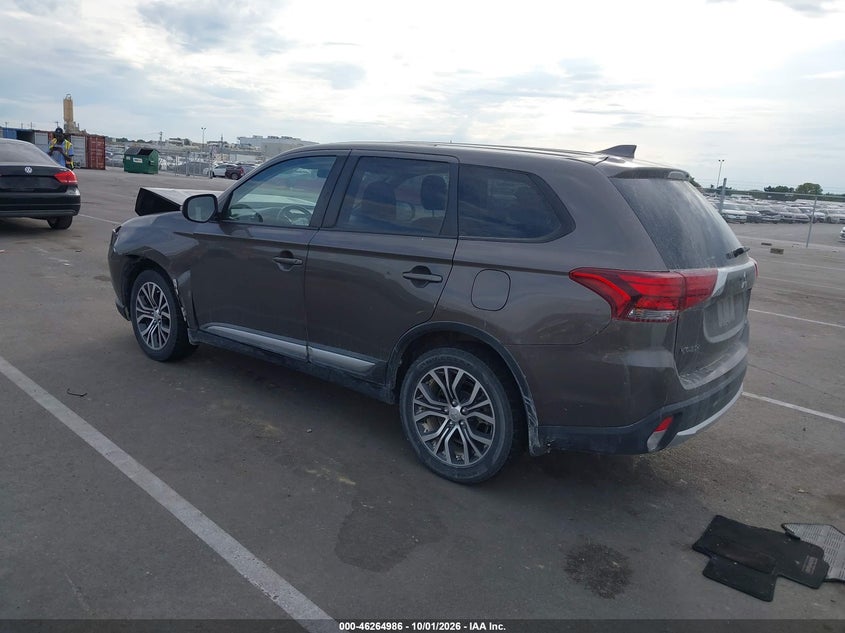 Vin: ja4az3a31hz066353, lot: 46765065, mitsubishi outlander se 20173