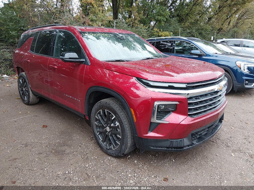Vin: 1gnergks6tj270827, lot: 46765069, chevrolet traverse fwd lt 20261