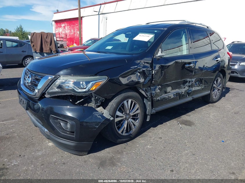 Vin: 5n1dr2mn0hc640448, lot: 46765075, nissan pathfinder sl 20172
