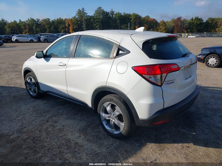 Vin: 3czru6h33mm748302, lot: 46765111, honda hr-v awd lx 20213