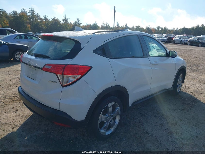 Vin: 3czru6h33mm748302, lot: 46765111, honda hr-v awd lx 20214