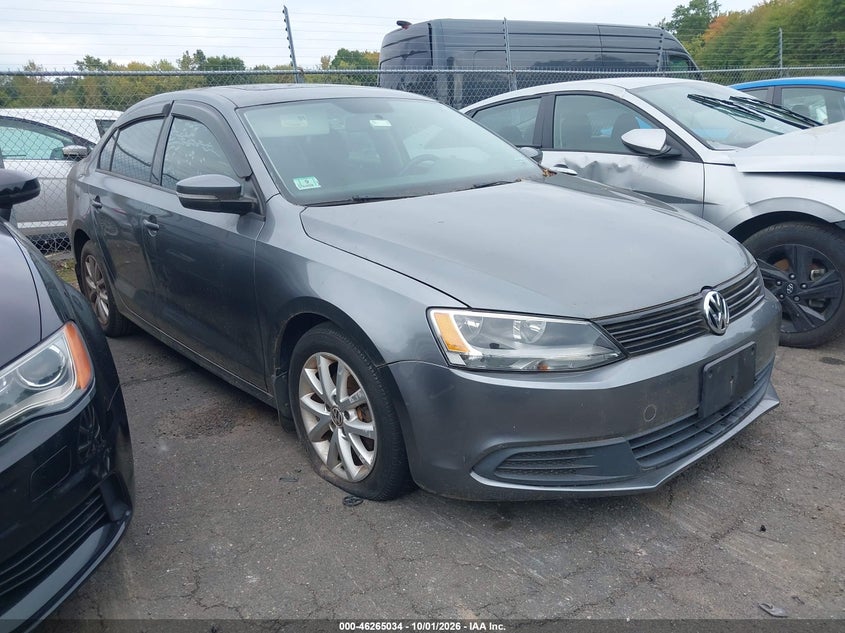 2012 VOLKSWAGEN JETTA 2.5L SE