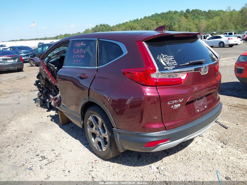 Vin: 7farw1h81ke032955, lot: 46765195, honda cr-v ex-l 20193