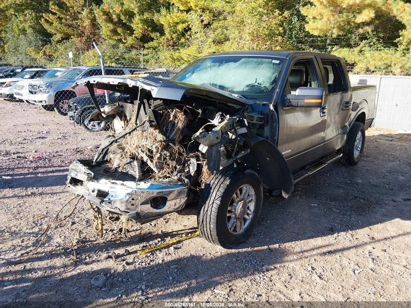 Vin: 1ftfw1et7cfb62615, lot: 46765240, ford f-150 lariat 20122