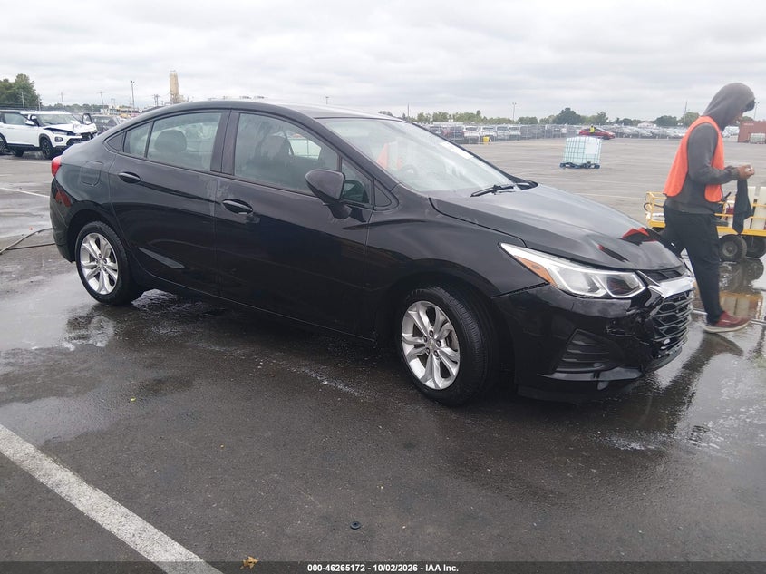 Vin: 1g1bc5sm5k7148497, lot: 46765251, chevrolet cruze ls 20191