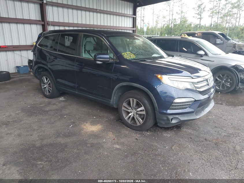 Vin: 5fnyf6h59jb036227, lot: 46765252, honda pilot ex-l 2018 img_1