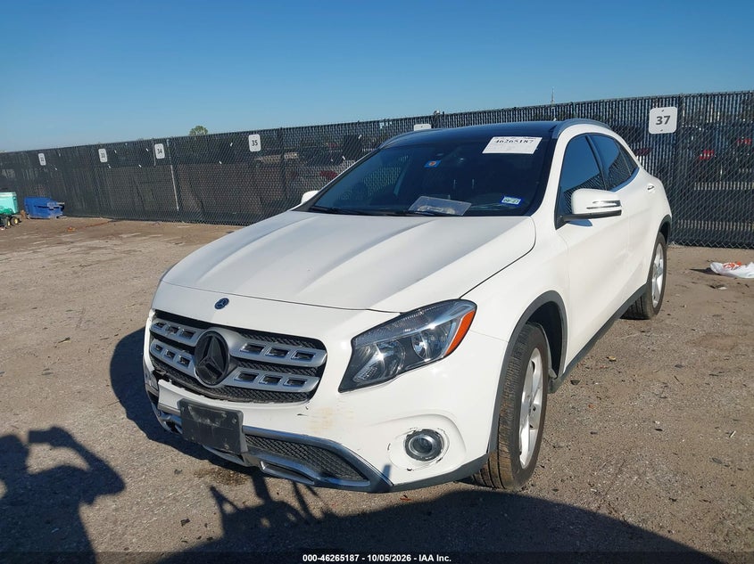 Vin: wdctg4gb9ku013083, lot: 46765266, mercedes-benz gla 250 4matic 20192