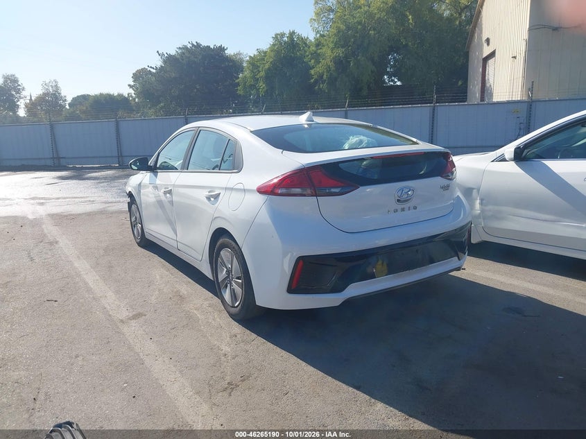 HYUNDAI IONIQ HYBRID 2019 VIN KMHC65LC1KU131380