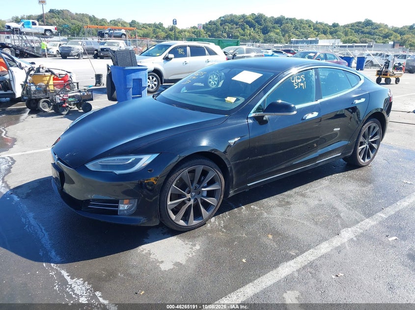 Vin: 5yjsa1e29jf272619, lot: 46765270, tesla model s 100d/75d/p100d 20182