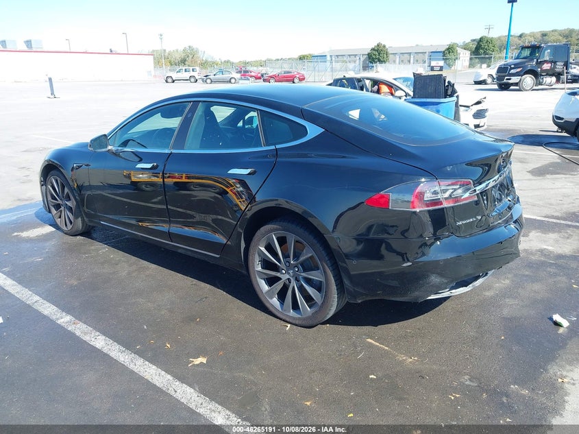 Vin: 5yjsa1e29jf272619, lot: 46765270, tesla model s 100d/75d/p100d 20183