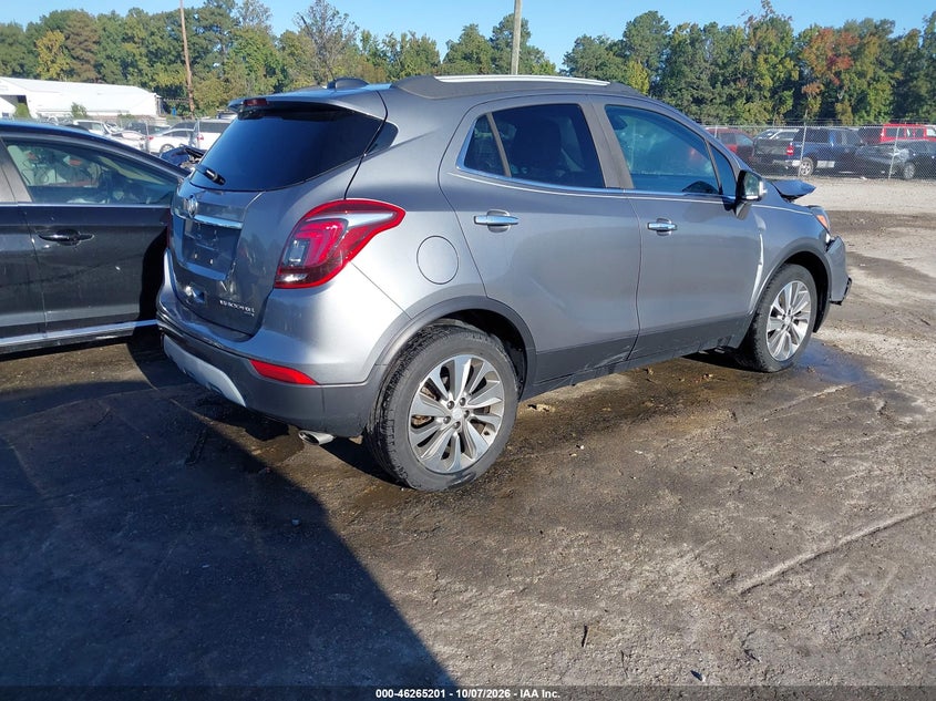 Vin: kl4cjesb5kb759282, lot: 46765280, buick encore awd preferred 20194