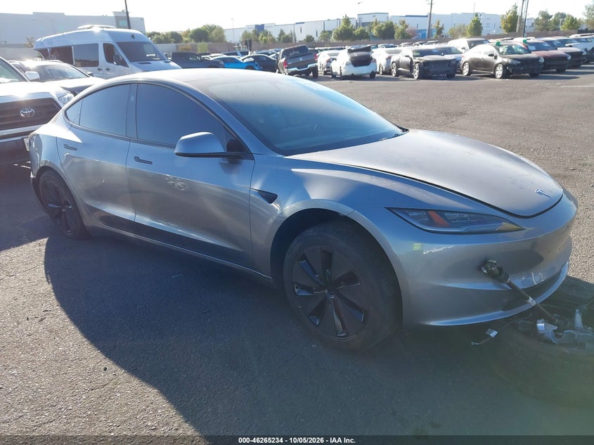 Vin: 5yj3e1ea9sf050809, lot: 46765313, tesla model 3 long range rear-wheel drive/standard rear-wheel drive 20251