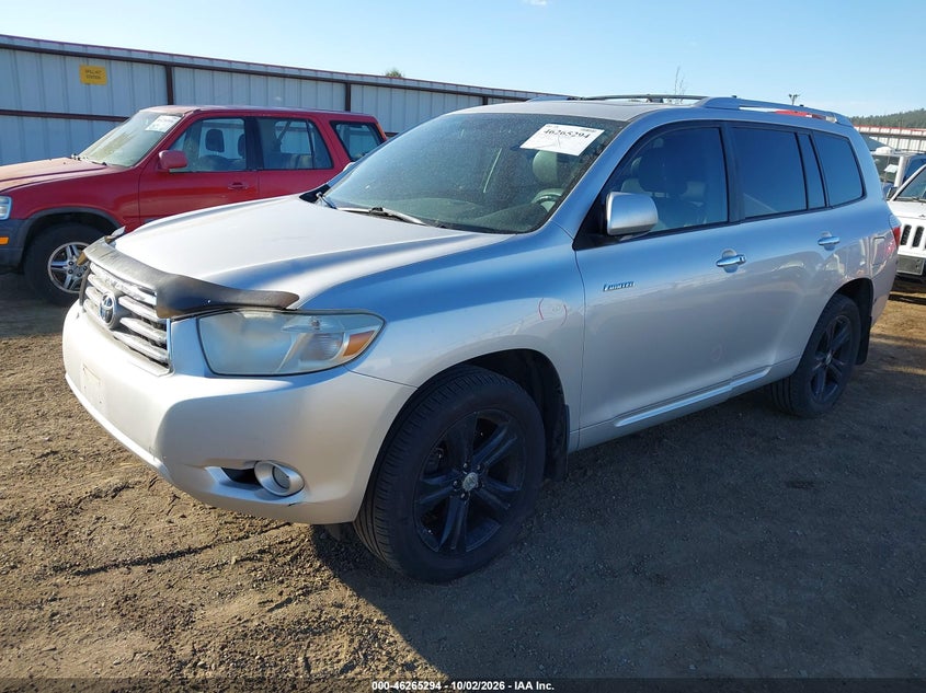 Vin: 5tddk3eh2as020583, lot: 46765373, toyota highlander limited v6 20102