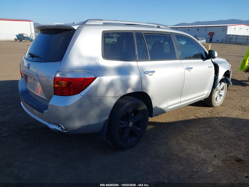 Vin: 5tddk3eh2as020583, lot: 46765373, toyota highlander limited v6 20104