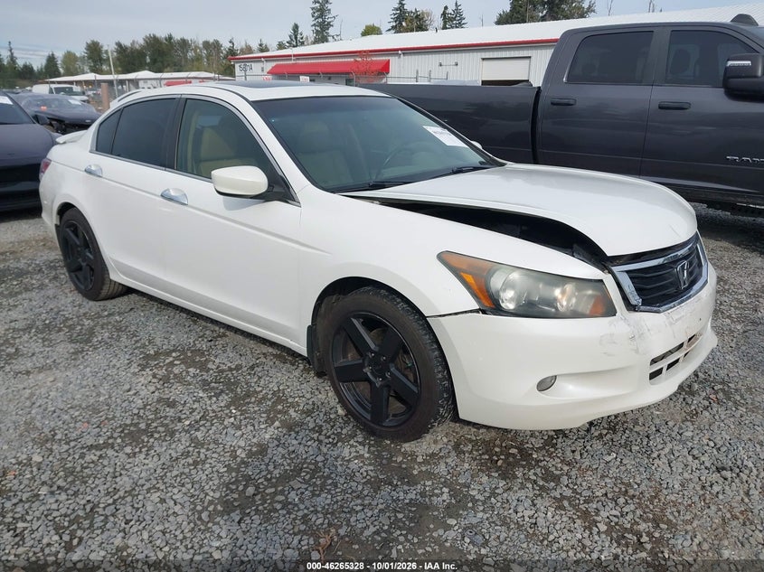 2010 Honda Accord 3.5 Ex-L, Front, IAAI, VIN 1HGCP3F84AA001060