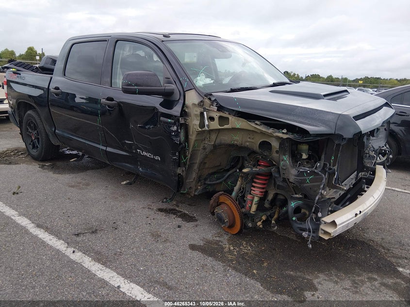 Vin: 5tfdy5f11kx778549, lot: 46765422, toyota tundra trd pro 5.7l v8 20191