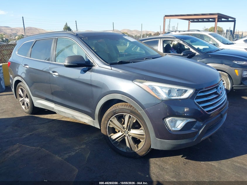 Vin: km8sr4hf3du033518, lot: 46765435, hyundai santa fe limited 20131