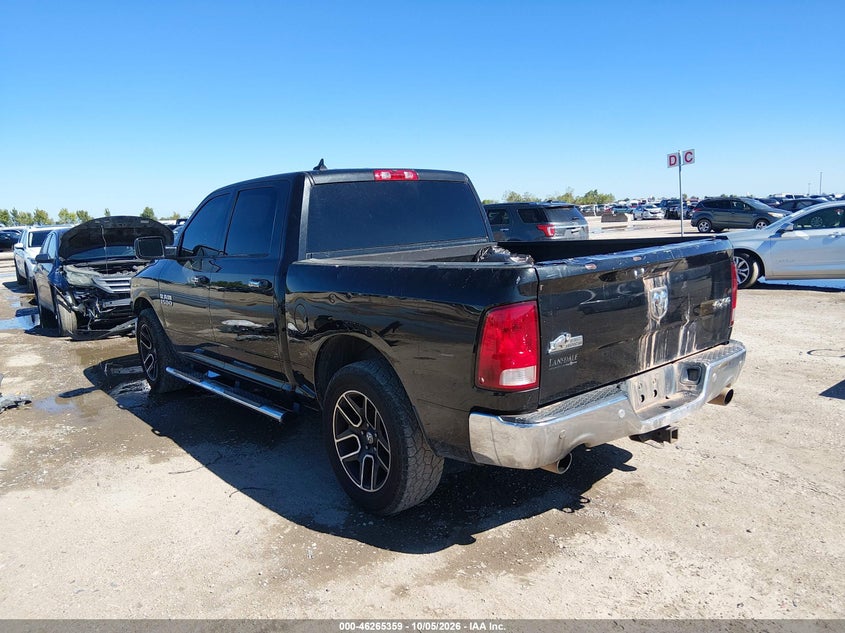 Vin: 1c6rr7lt7hs540075, lot: 46765438, ram 1500 big horn  4x4 5'7 box 20173