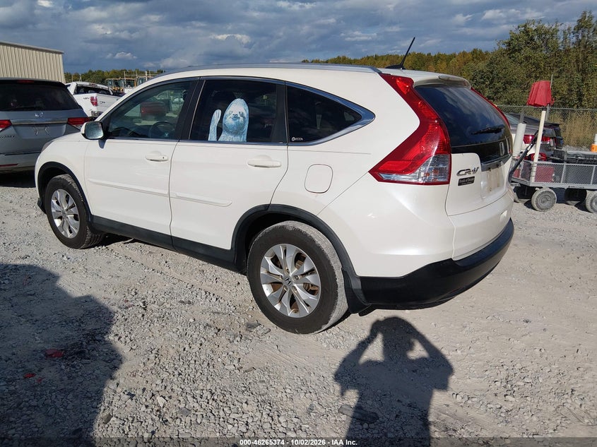 Vin: 5j6rm3h70cl035231, lot: 46765453, honda cr-v ex-l 20123