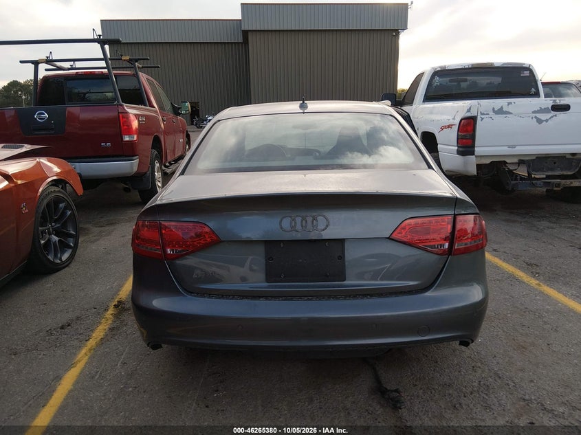 AUDI S4 2012 VIN WAUBGAFL3CA111259