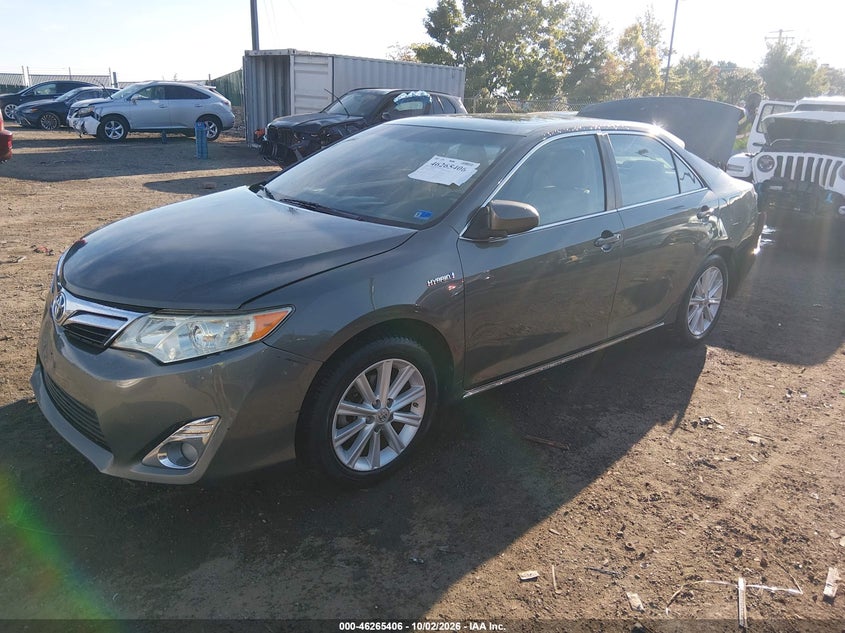 Vin: 4t1bd1fk5du072611, lot: 46765485, toyota camry hybrid xle 20132