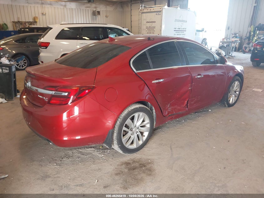 Vin: 2g4gp5ex9e9254764, lot: 46765498, buick regal turbo premium i 20144