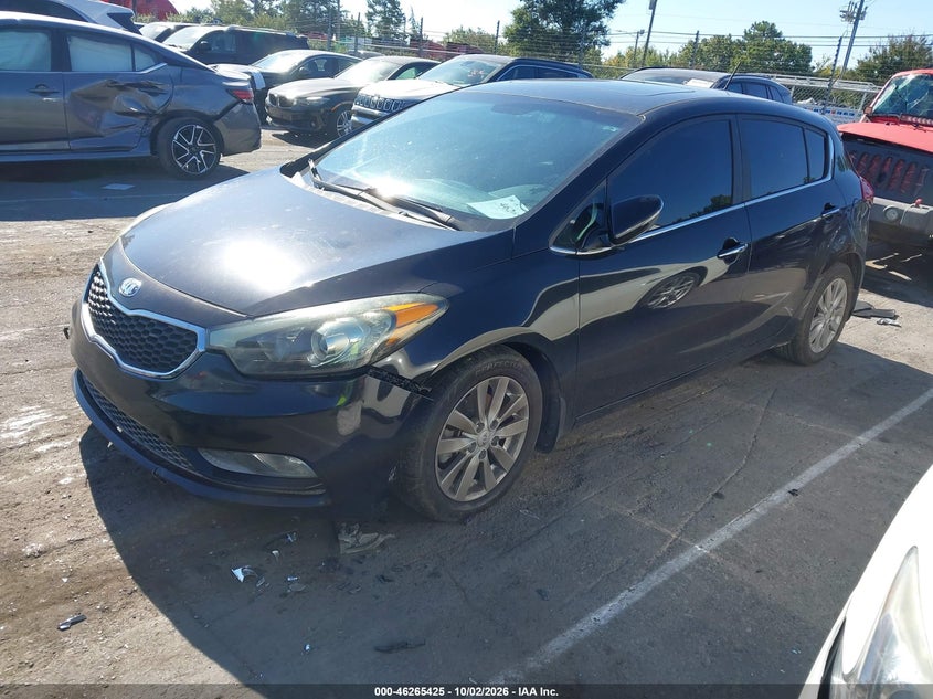 Vin: knafx5a88f5357992, lot: 46765505, kia forte ex 20152