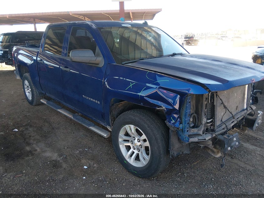 Vin: 3gcpcrec5eg126466, lot: 46765522, chevrolet silverado 1500 lt 20141