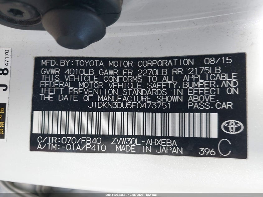 TOYOTA PRIUS - zdjęcie 9