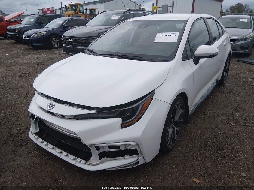 Vin: 5yfs4mce0mp065664, lot: 46765534, toyota corolla se 20212