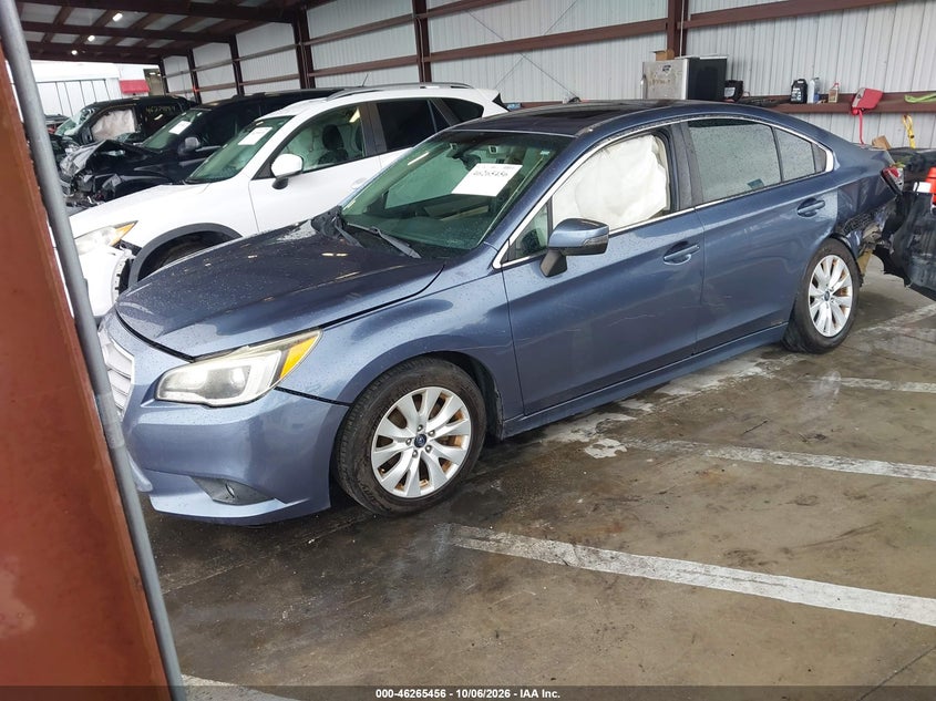 SUBARU LEGACY 2015 VIN 4S3BNAH62F3002140