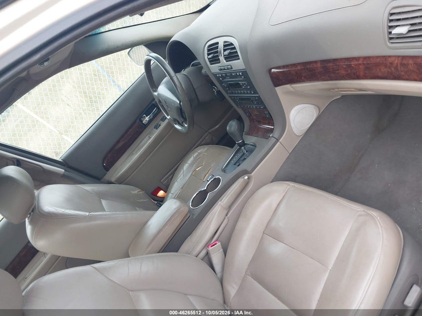 LINCOLN LS 2001 VIN 1LNHM87A81Y631503