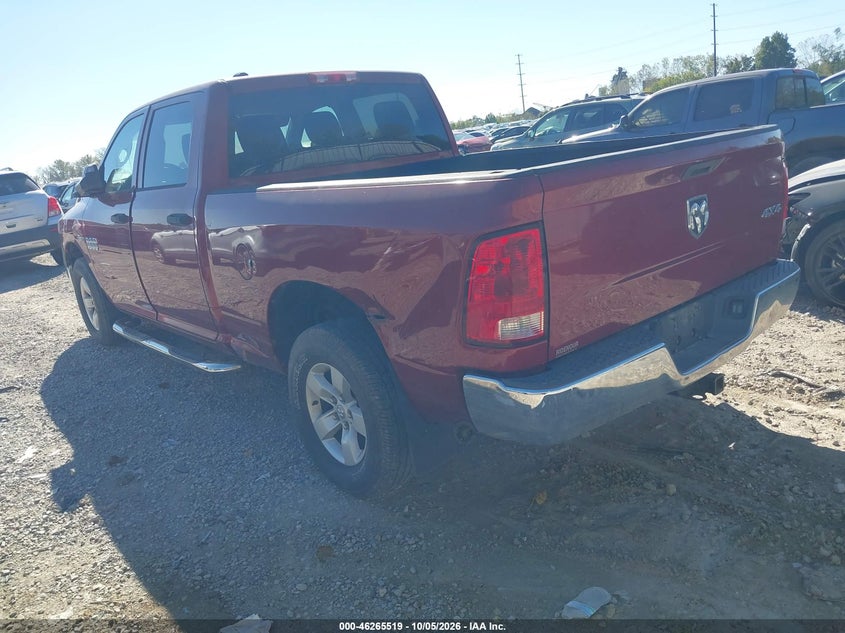 Vin: 1c6rr7st0es111468, lot: 46765598, ram 1500 tradesman 20143