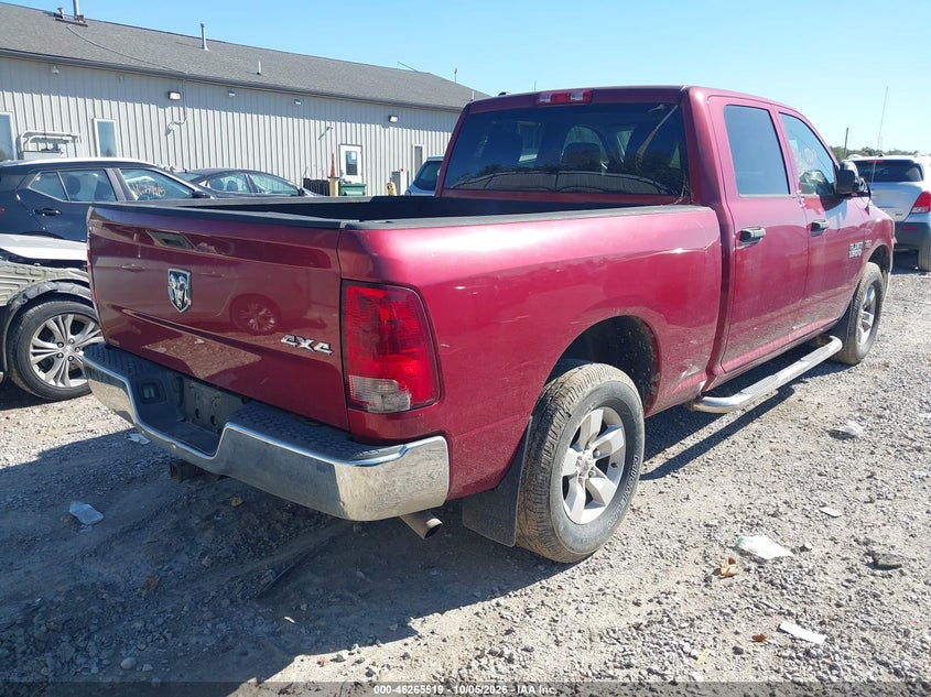 Vin: 1c6rr7st0es111468, lot: 46765598, ram 1500 tradesman 20144