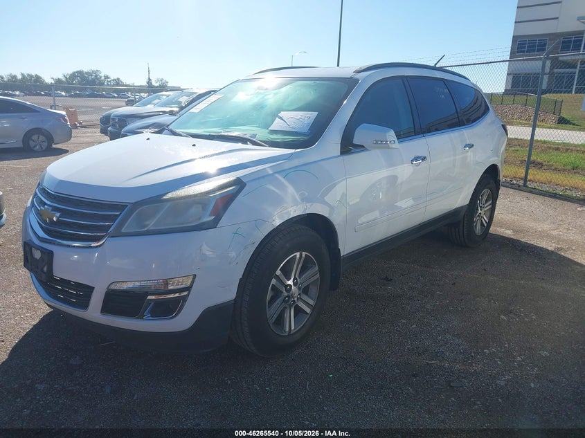 Vin: 1gnkrhkd0gj168603, lot: 46765619, chevrolet traverse 2lt 20162