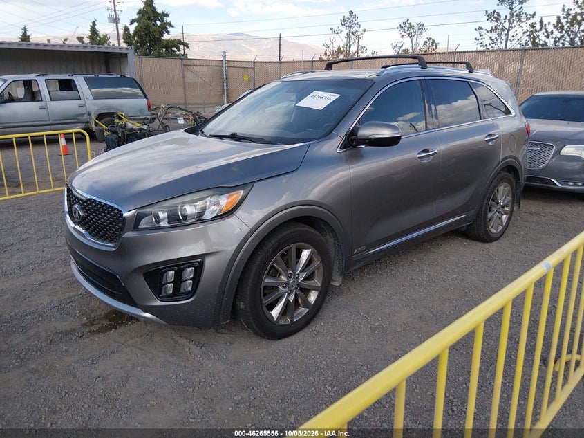 Vin: 5xypkda58gg083806, lot: 46765635, kia sorento 3.3l sxl 20162