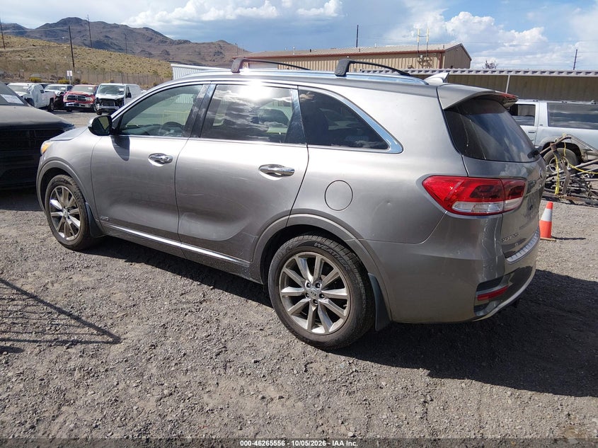Vin: 5xypkda58gg083806, lot: 46765635, kia sorento 3.3l sxl 20163